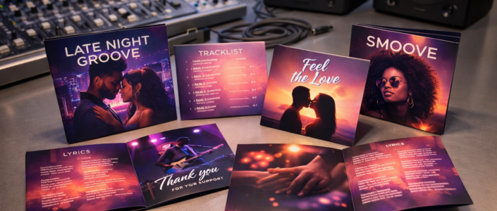 CD Recording and CD Insert Printing